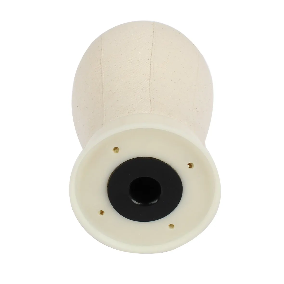 Leeven 21"-24" Canvas Wig Head Poly Manikin Head for Making Wigs Professional Mannequin Head with 20 Pcs T Pins and Clamp Stand 23 Inch