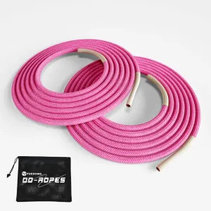 Long Jump Rope, Double Dutch Jump Rope,Skipping Rope Adjustable for kids Adults, Tangle-Free Jumping Rope for Workout, Exercise, Keeping Fit DDC and Fitness Training,2PC