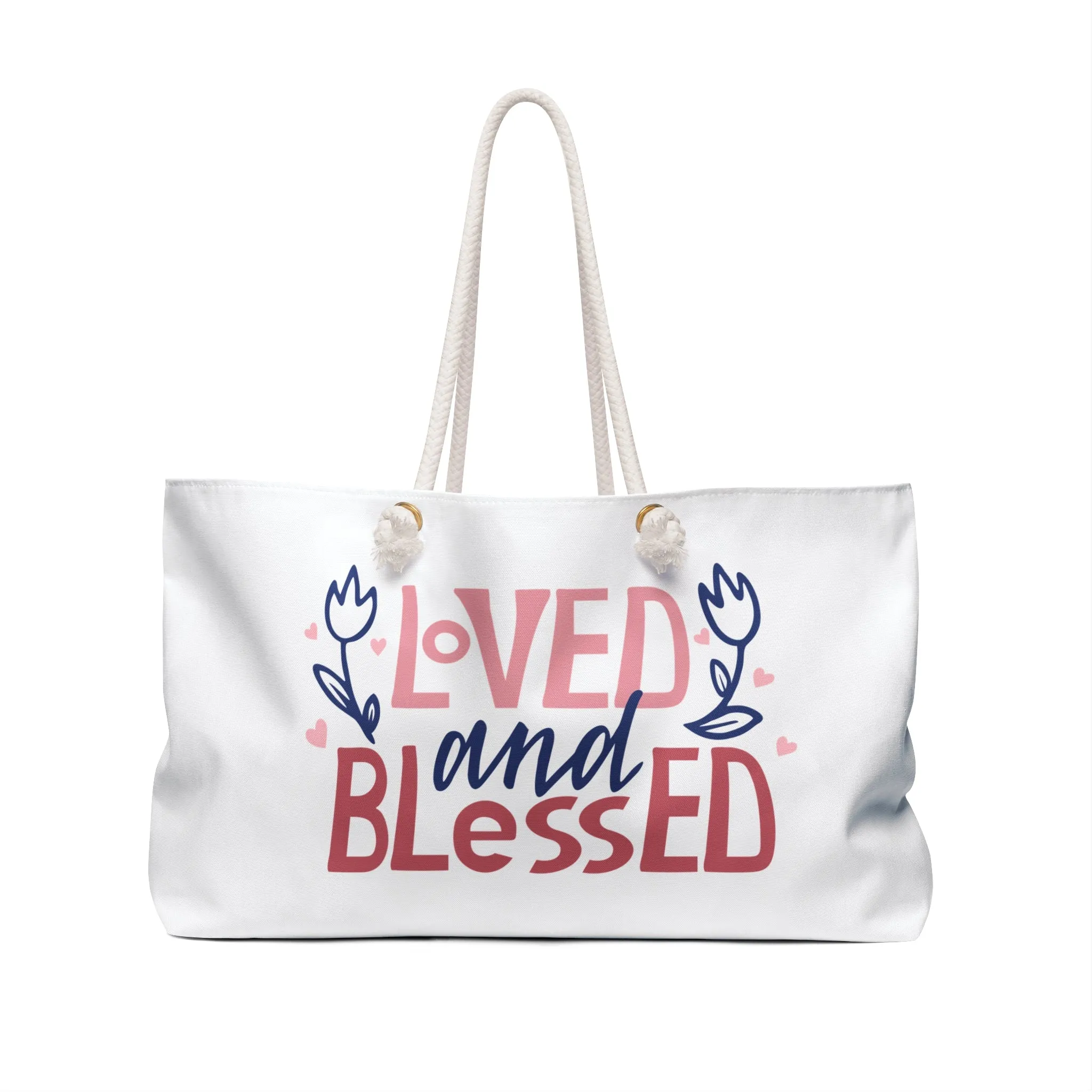 Loved and Blessed Weekender Bag