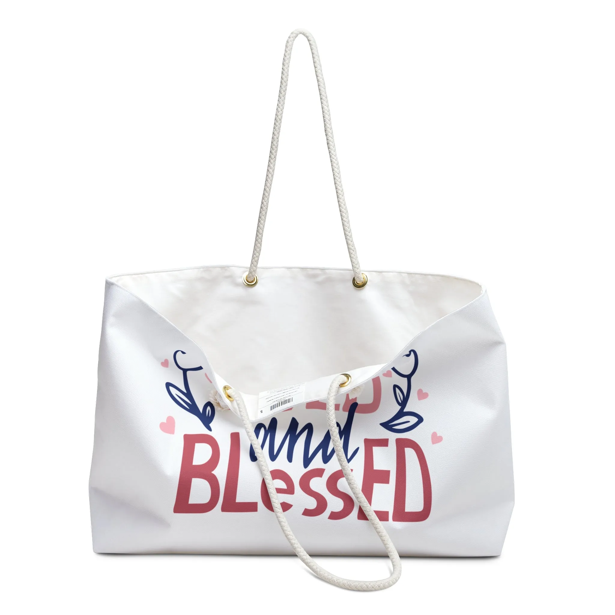 Loved and Blessed Weekender Bag