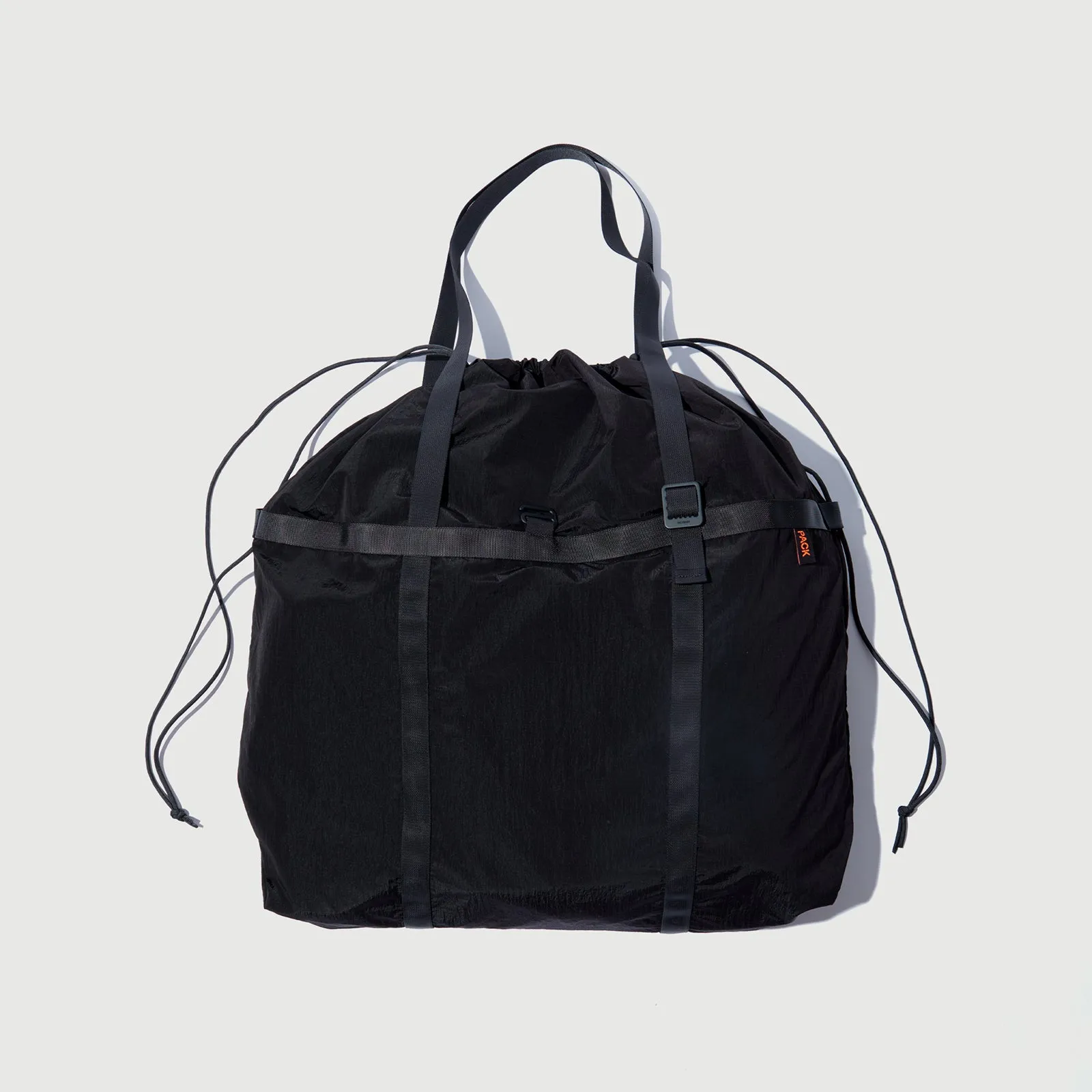 M113 DRAWSTRING POUCH HOLDALL - lead black