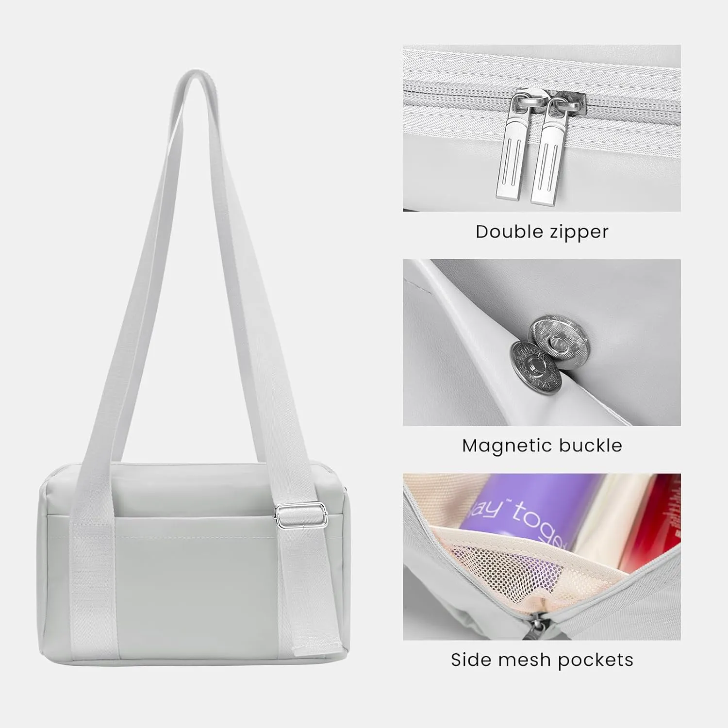 MAMONA Mini Gym Bag for Women - Small Lightweight Carry On Duffle Bag Waterproof Small Gym Bag for Workout, Yoga, Fitness