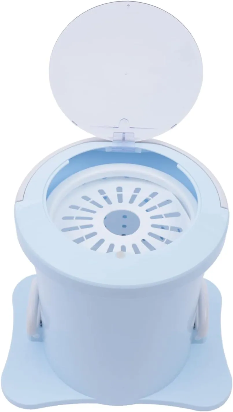 Manual Clothes Dryer Dehydrator, Mini Hand Dryer, Pull Rope Rotary Dryer Non-Electric, Max Load 11.02lbs, for Apartment, Camping, RV