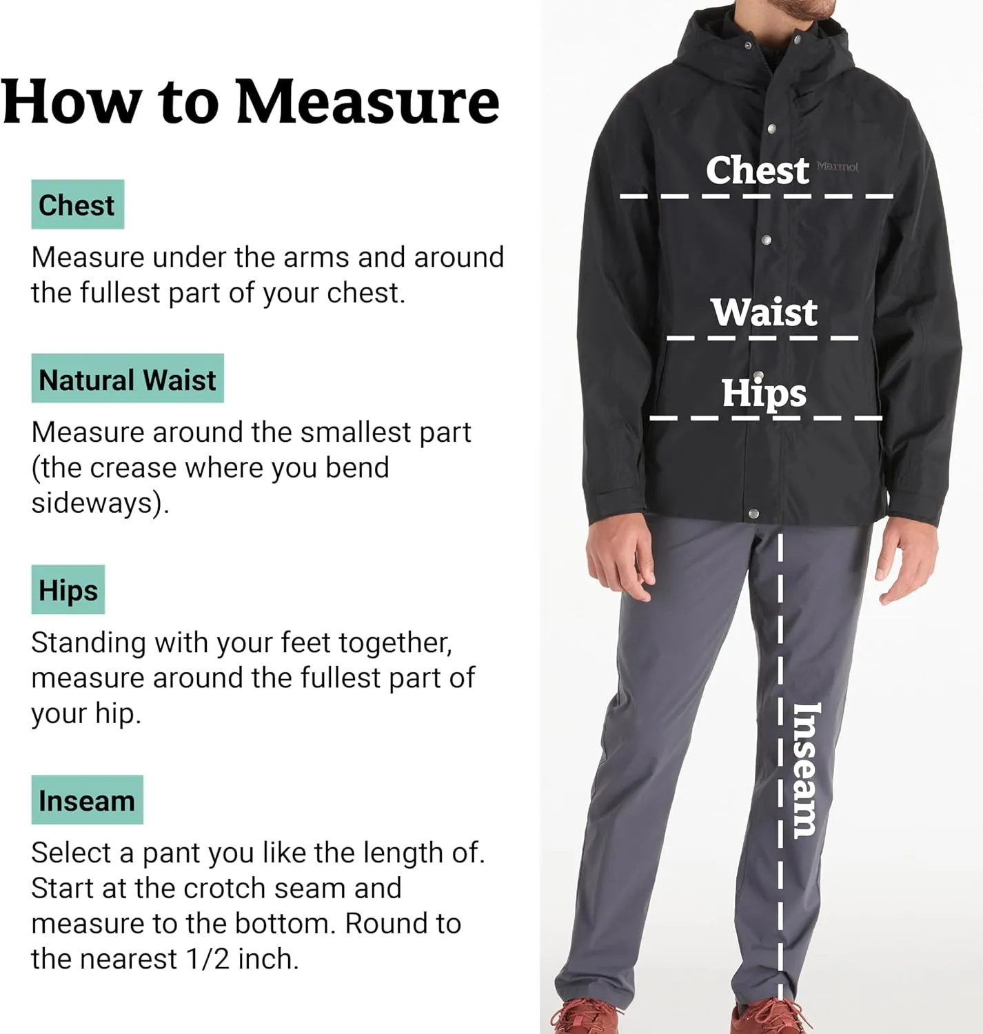 MARMOT Men's Cascade Waterproof Rain Jacket