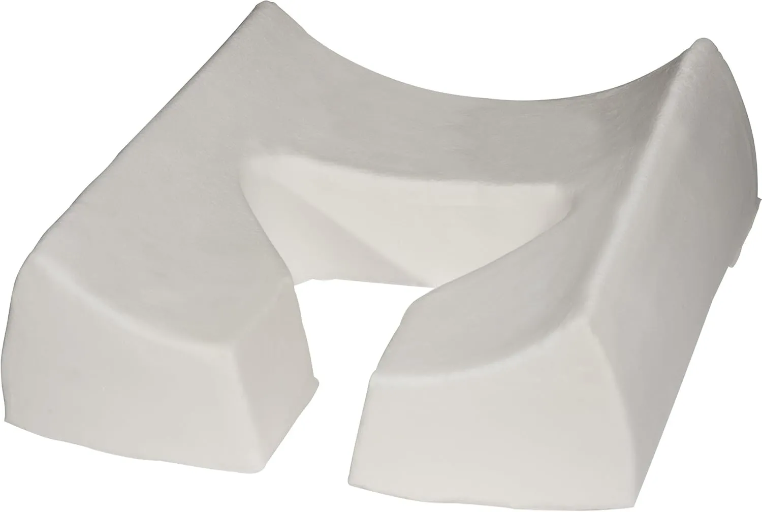 Master Massage Ergonomicdream Face Cushion Pillow Memory Foam Universal Headrests Cradle In Cream