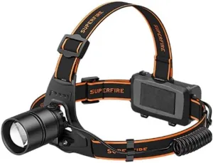 MDybf Zoom Headlight Strong Light Charging Head-Mounted Catching The Sea Night Fishing Ultra-Long Battery Life High-Power Outdoor