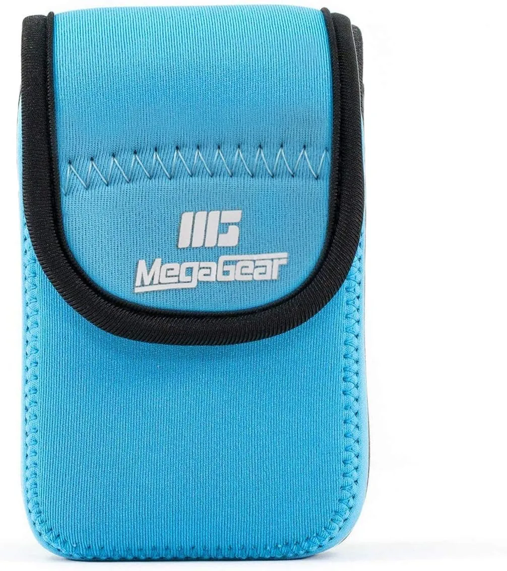 MegaGear MG752 Ultra Light Neoprene Camera Case Compatible With Canon Powershot Sx620 Hs, Elph 180, Elph 190 Is, Elph 360 Hs, Elph 170 Is, Sx610 Hs - Blue