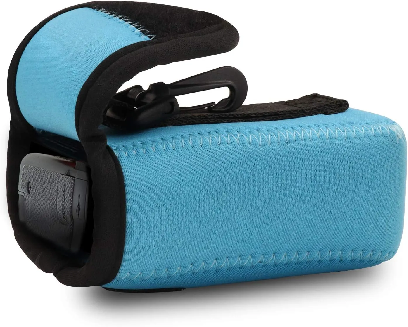 MegaGear MG752 Ultra Light Neoprene Camera Case Compatible With Canon Powershot Sx620 Hs, Elph 180, Elph 190 Is, Elph 360 Hs, Elph 170 Is, Sx610 Hs - Blue