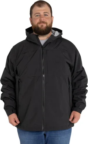 Men’s Big Rugged Rainier Rain Windbreaker Jacket 2XL-7XL