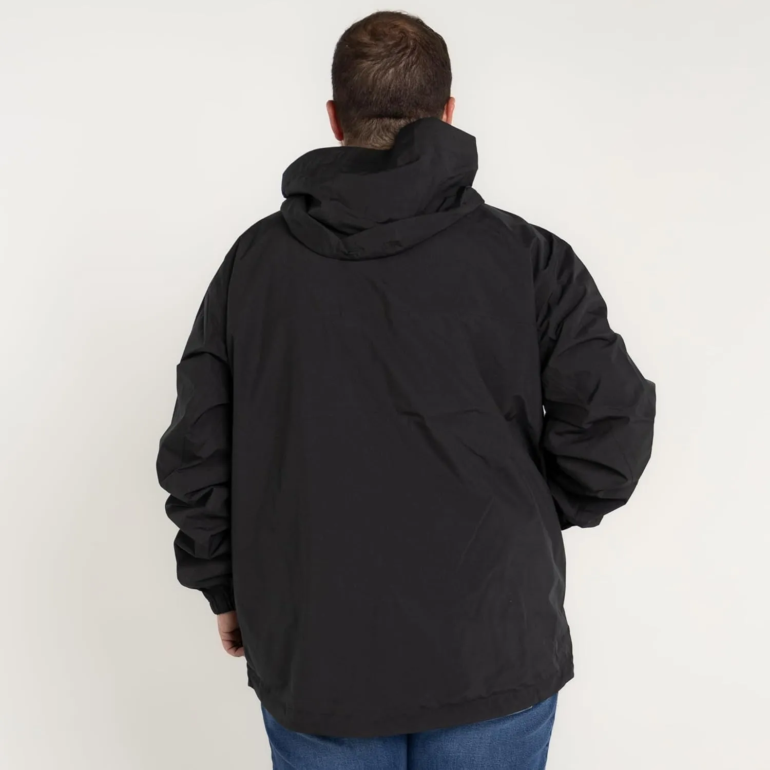 Men’s Big Rugged Rainier Rain Windbreaker Jacket 2XL-7XL