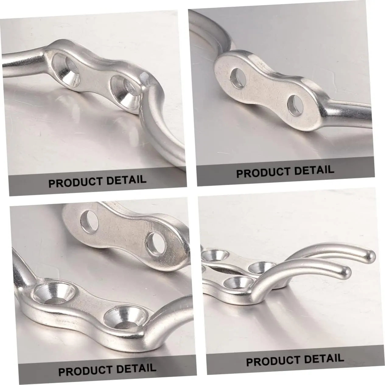 Milisten 2pcs String Marine for Men Ocean Stainless Steel Rope Cleat Stainless Steel Rope Accessories