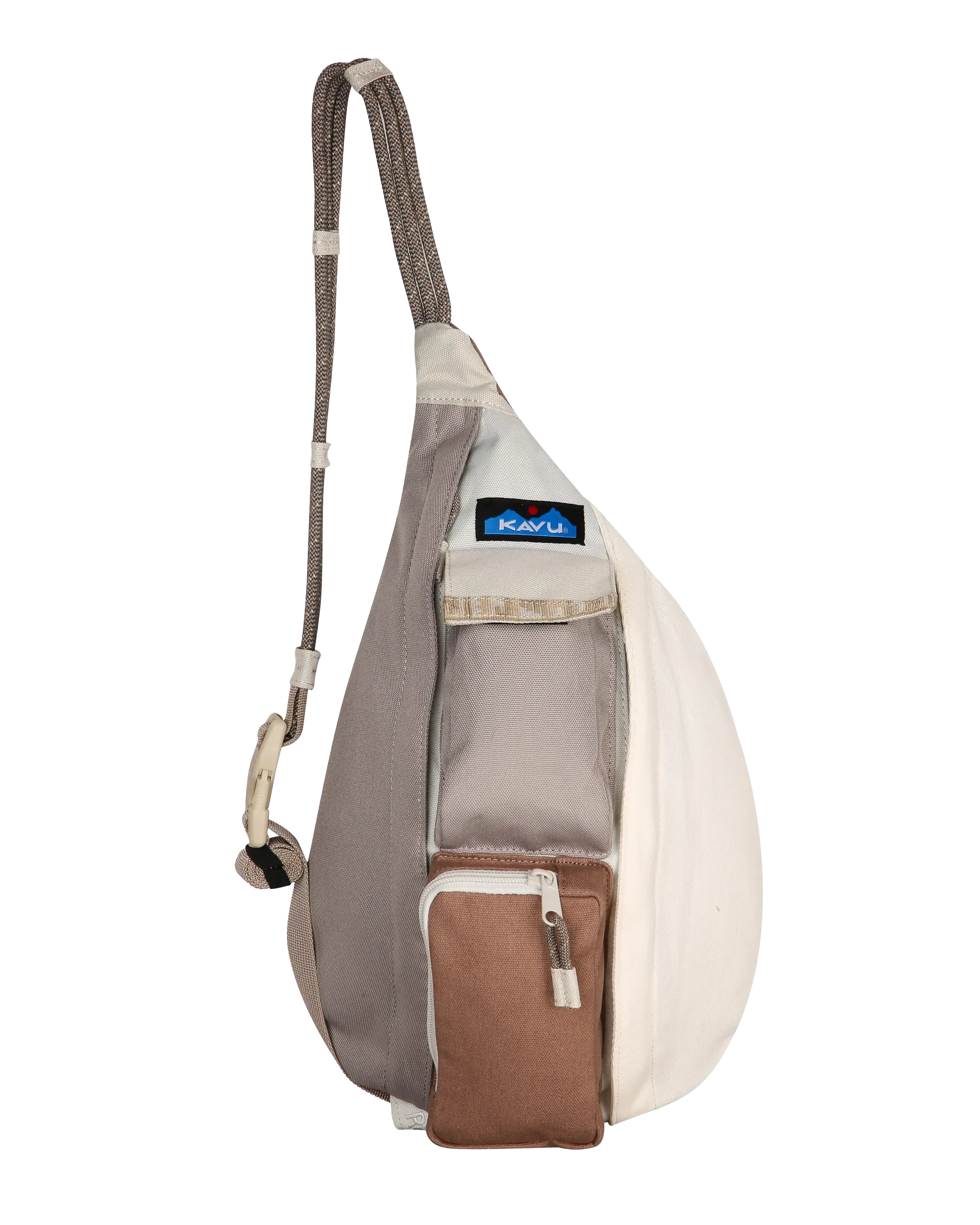 Mini Remix Rope Bag in Pebblestone
