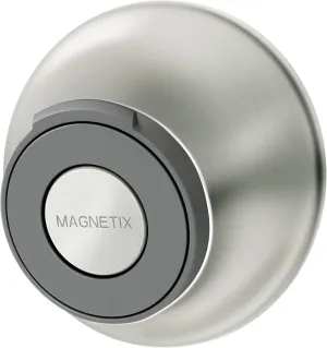 Moen 186117SRN Remote Dock for Magnetix Handshowers with Included Wall Bracket or Permanent Waterproof Adhesive Options, Spot Resist Brushed Nickel