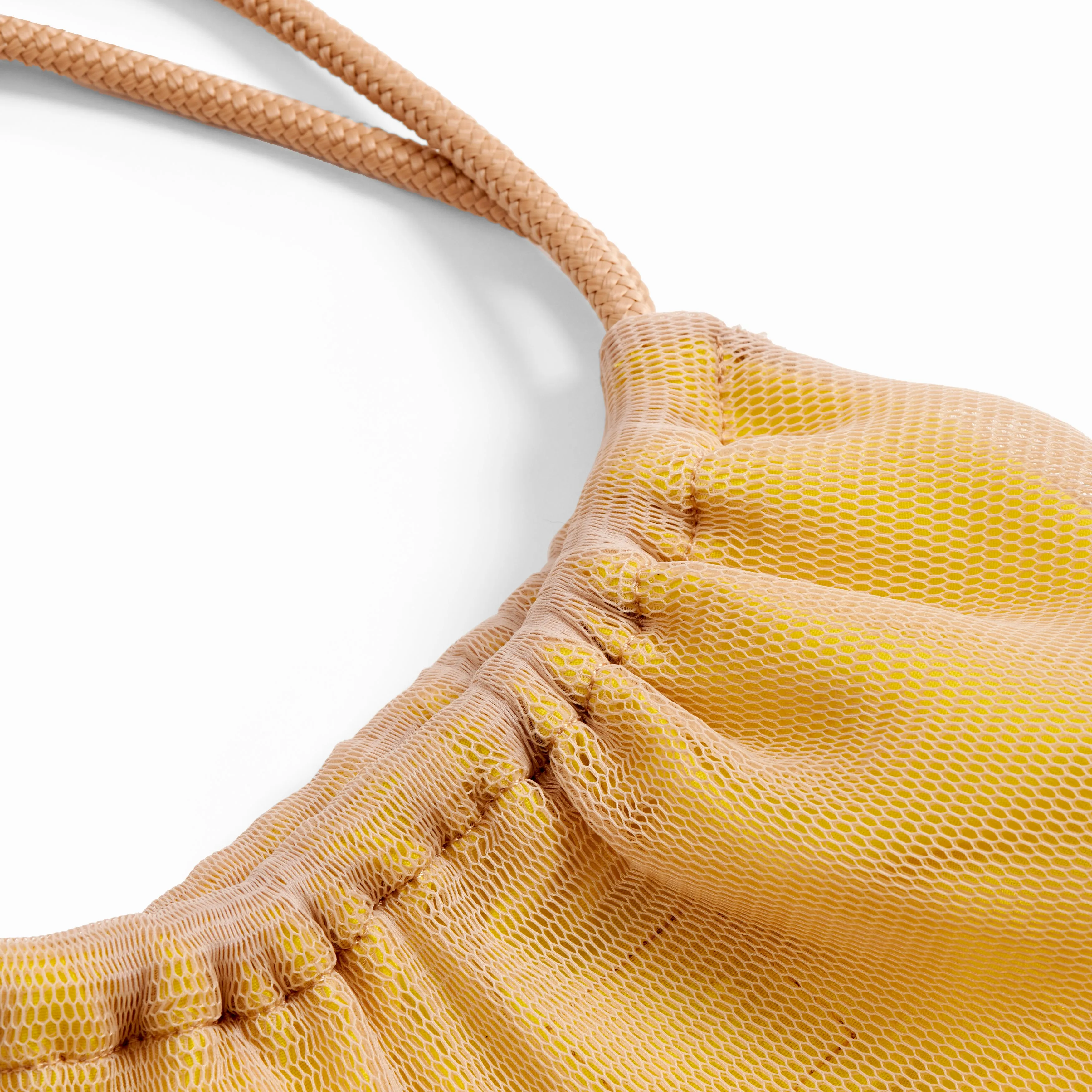Moire Tote - Lemon