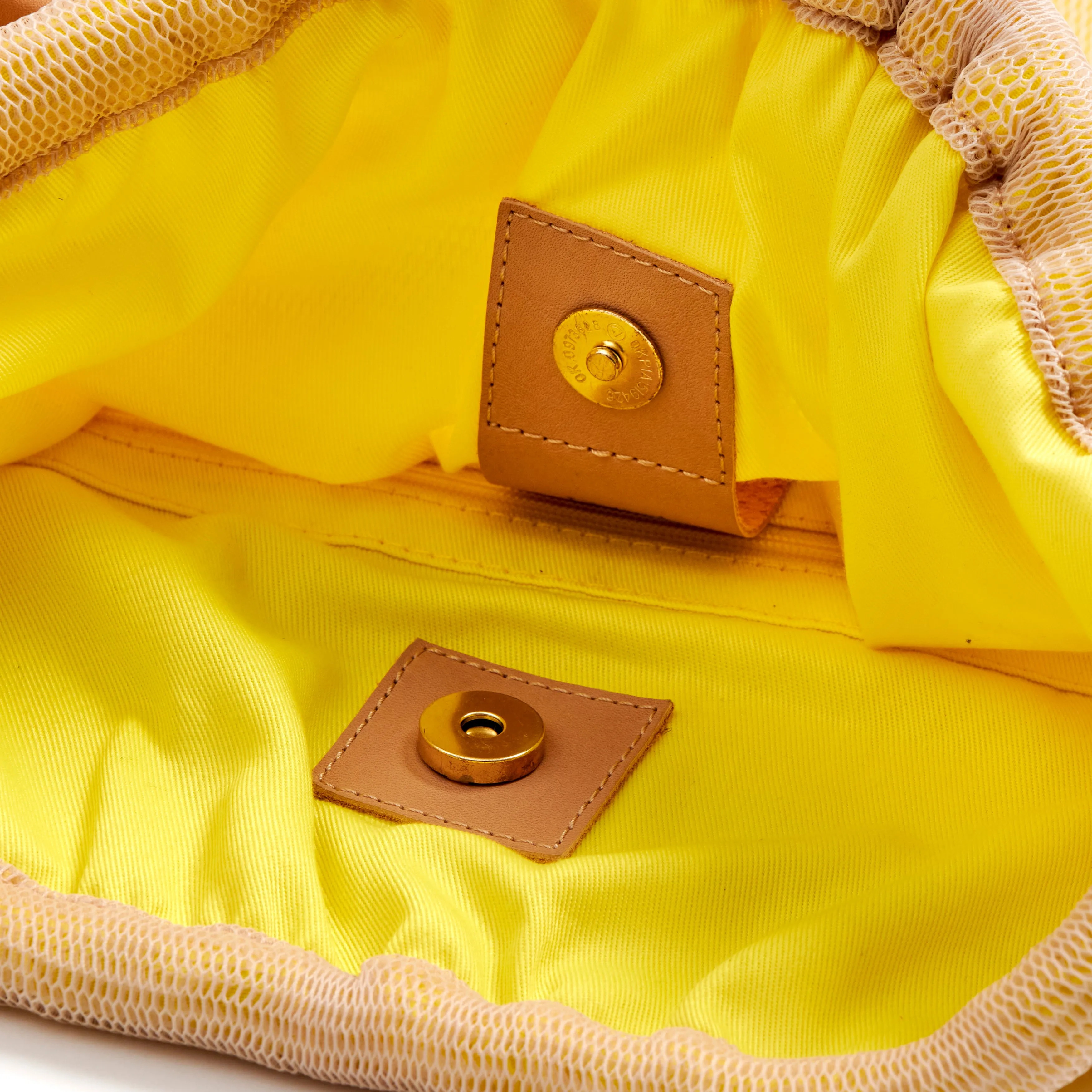 Moire Tote - Lemon