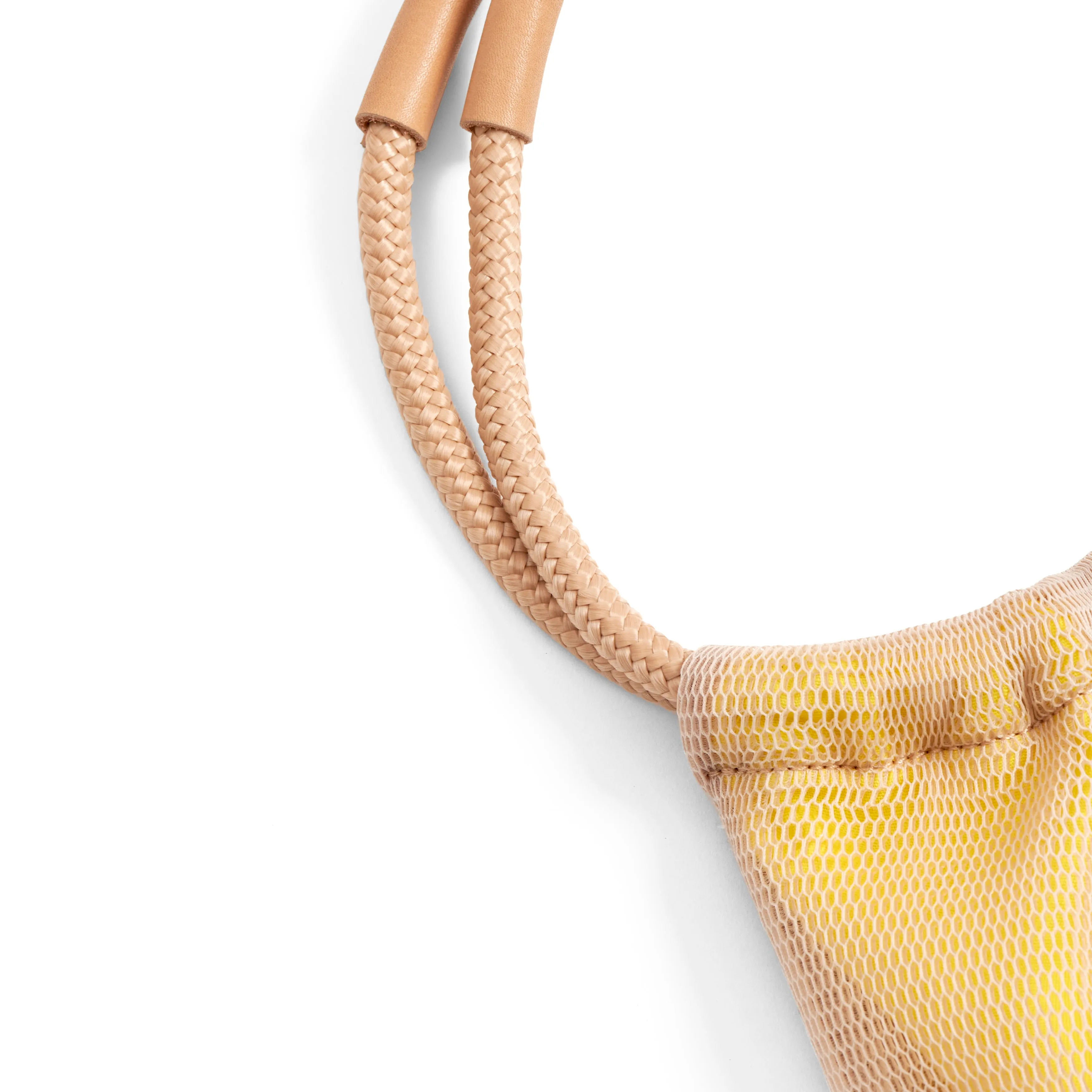 Moire Tote - Lemon