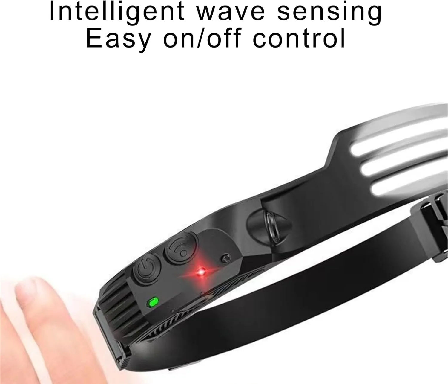 Motion Sensors Headlight for Running Walking Camping Fishing Cycling Head Torch LED Headlamps Head Light Flashlights