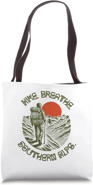 Mountaineering - Southern Alps Tote Bag