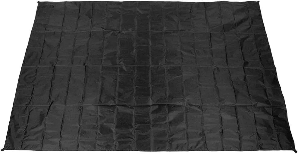 Multifunctional Shade Sail, High Density Material, Lightweight and Portable, M Size Military Green, L Size Black with Easy Storage and Improved Stability, Suitable for Parking, (Black)