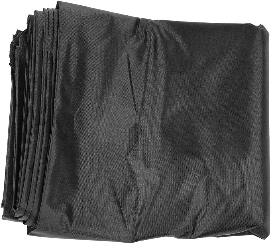 Multifunctional Shade Sail, High Density Material, Lightweight and Portable, M Size Military Green, L Size Black with Easy Storage and Improved Stability, Suitable for Parking, (Black)
