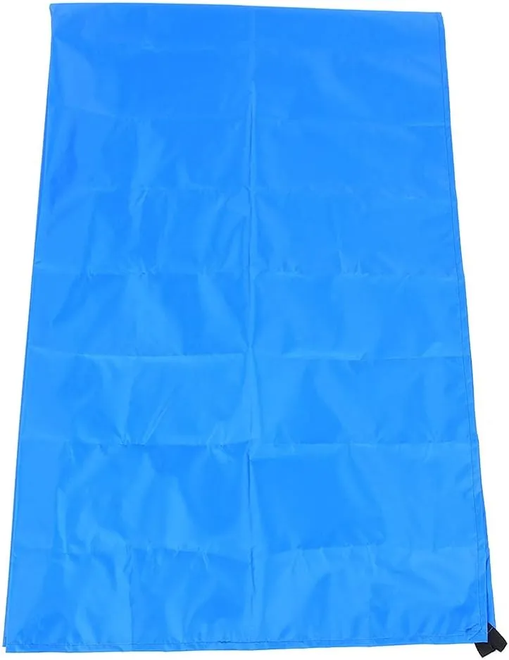 Multifunctional Shade Sail, High Density Material, Lightweight and Portable, M Size Military Green, L Size Black with Easy Storage and Improved Stability, Suitable for Parking, (Blue)