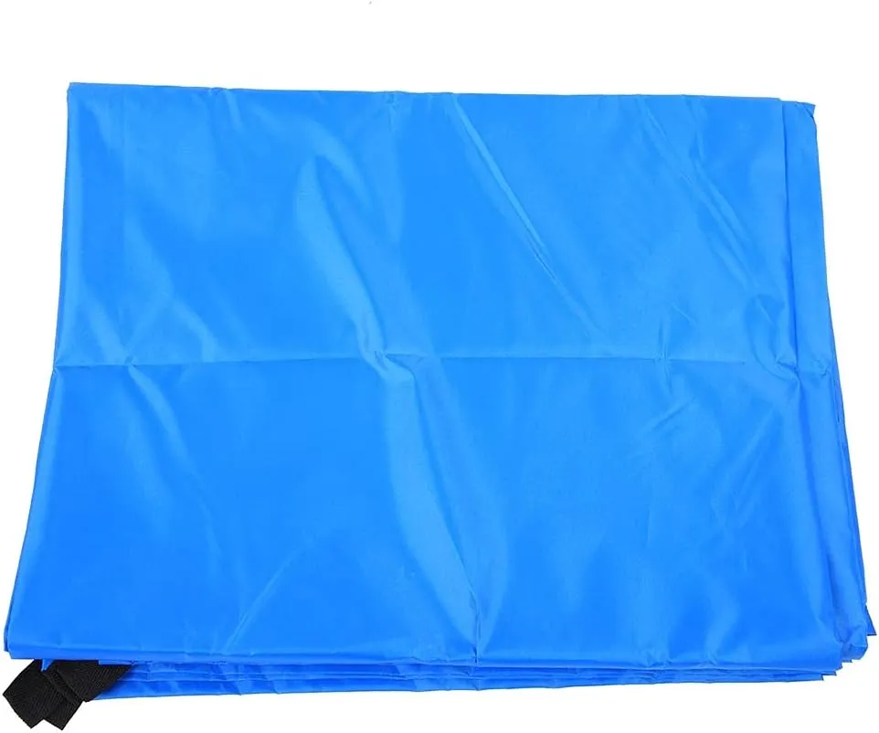 Multifunctional Shade Sail, High Density Material, Lightweight and Portable, M Size Military Green, L Size Black with Easy Storage and Improved Stability, Suitable for Parking, (Blue)