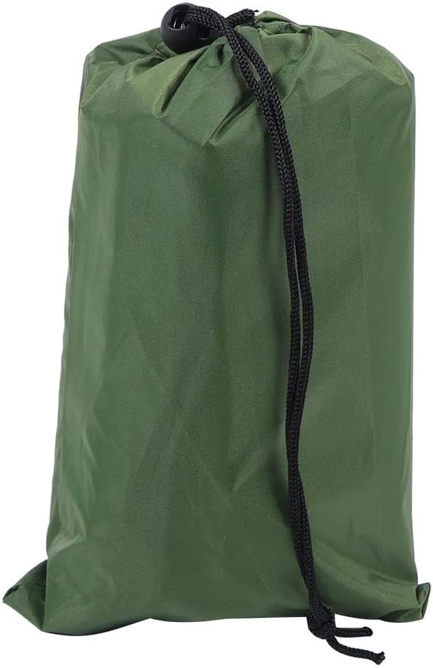 Multifunctional Shade Sail, High Density Material, Lightweight and Portable, M Size Military Green, L Size Black with Easy Storage and Improved Stability, Suitable for Parking, (Green)