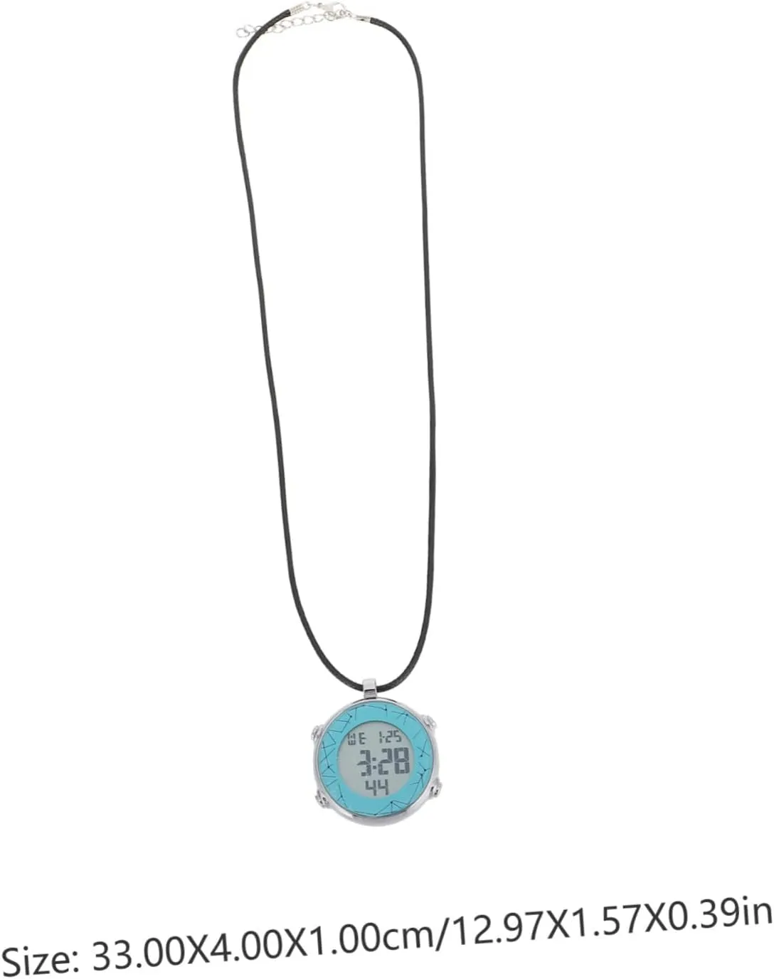 Multifunctional Watch Necklace Electronic Alarm Watch for Business Travel Lightweight Design Dial for