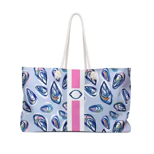Nantucket Girl Striped Monogrammed Carry-All Tote