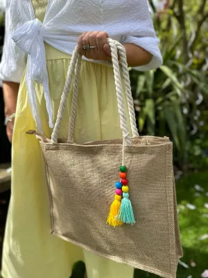 Natural Canvas Tote Bag