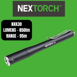 Nextorch K30 High-Performance LED Penlight Compact, Waterproof LED Flashlight for Professional Use