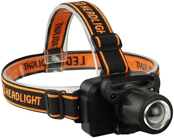 Night Fishing Fishing Headlight Zoom Glare Charging Sea Induction Headlight Head-Mounted Ultra-Light Trumpet Outdoor