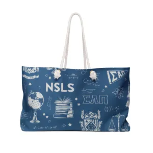 NSLS Pattern Weekender Bag