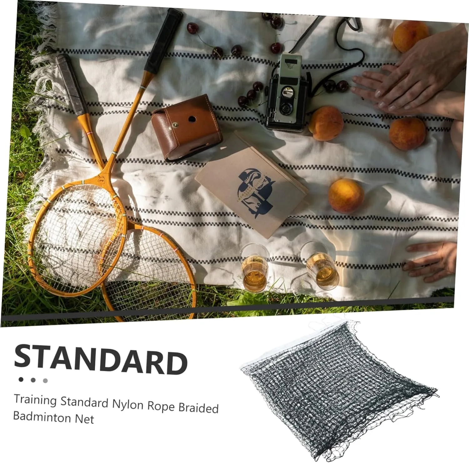 Nylon Badminton Net Portable Outdoor Badminton Net Outdoor