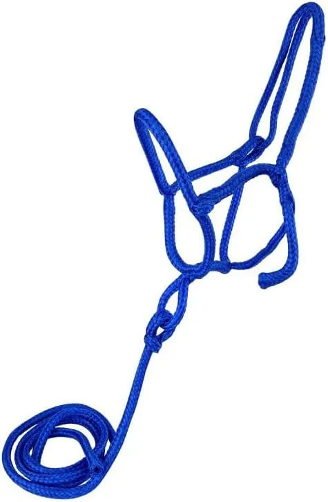 Nylon Rope Shipping Halter w/Lead