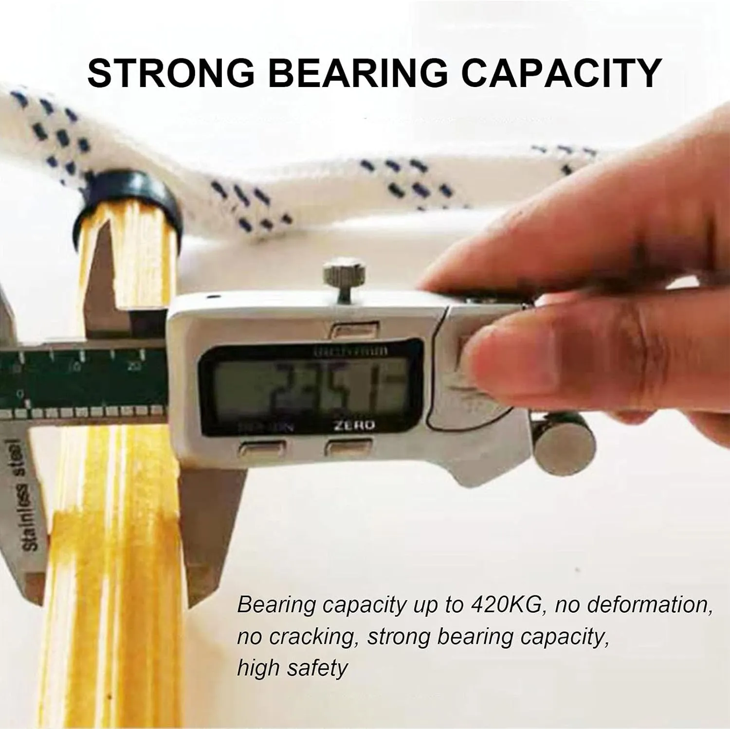 Nylon Soft Fire Ladder Rope Safety Rope Emergency Fire Escape Ladder Lightweight Kids Adults Outdoor Climbing Rope Emergency Evacuation/3M/10Ft