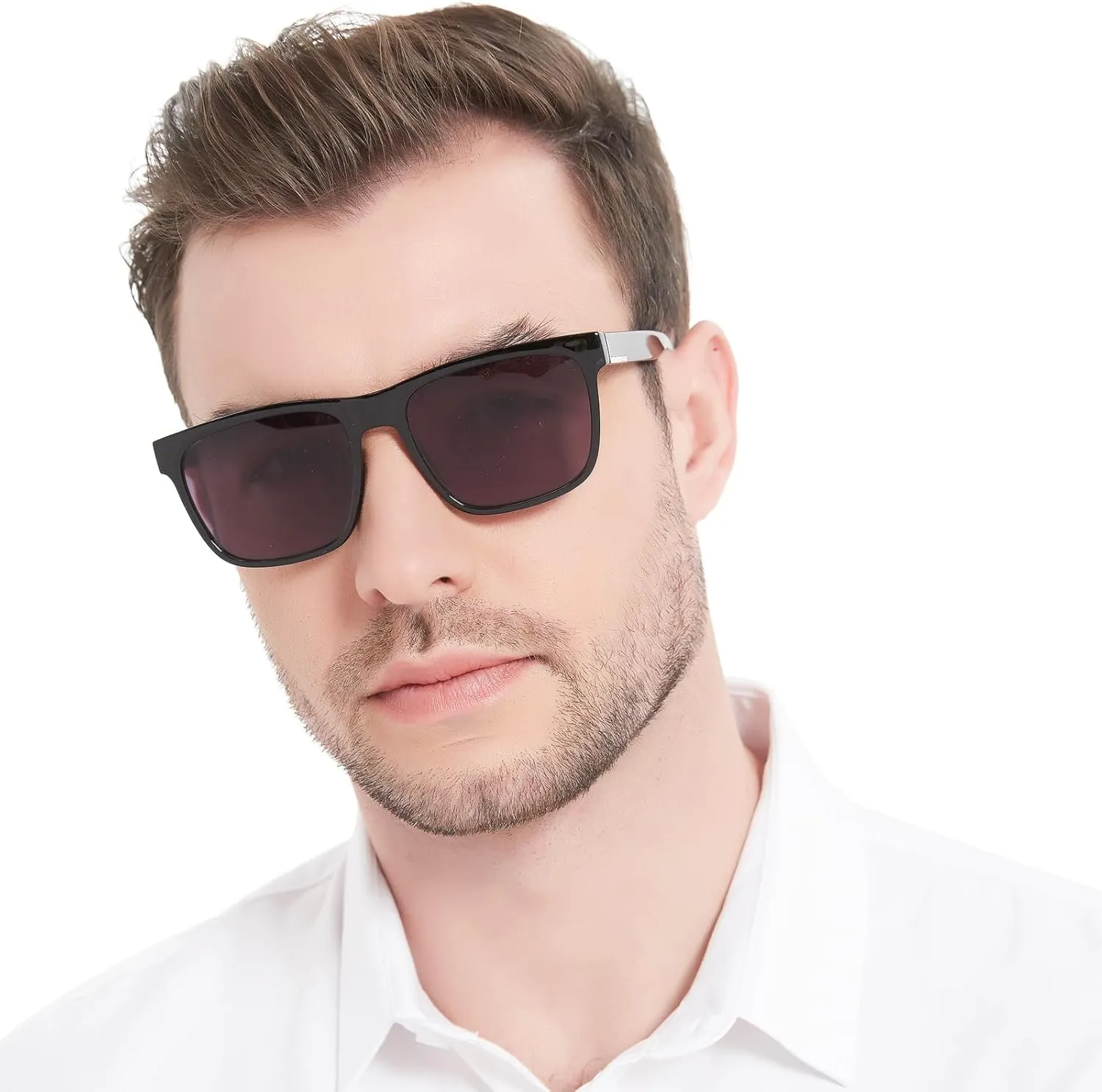 OCCI CHIARI Large Reading Sunglasses for Men Vintage Sun Readers Full Lens Reader 1.0 1.25 1.5 1.75 2.0 2.25 2.5 2.75 3.0 3.5