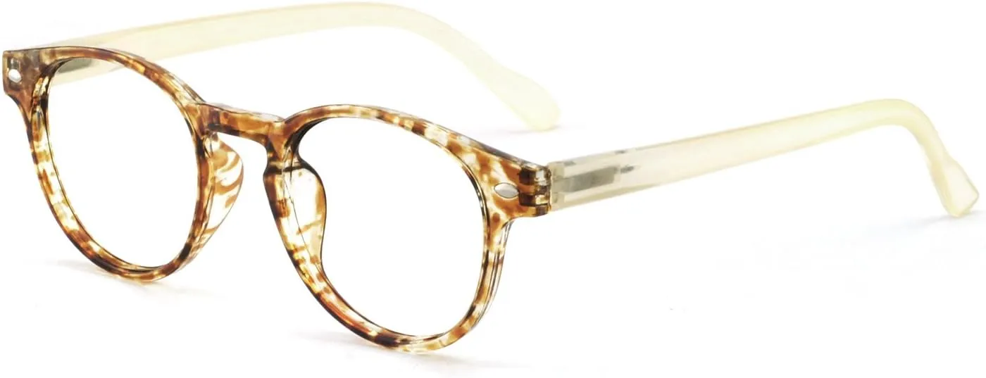 OCCI CHIARI Lightweight Designer Acetate frame Stylish Reading Glasses For Women (Yellow, 4.00)