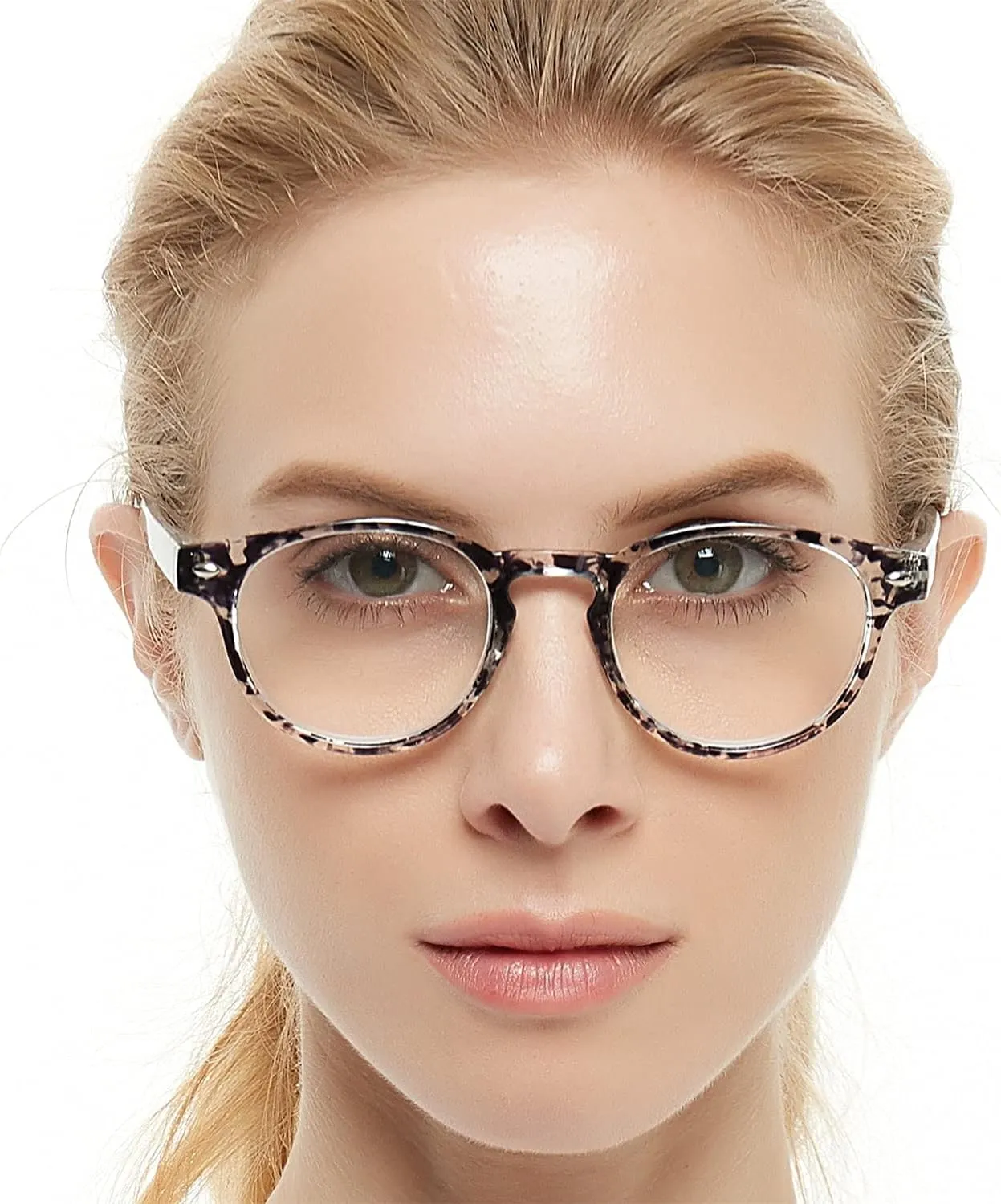 OCCI CHIARI Lightweight Designer Plastic frame Stylish Reading Glasses For Women(Black,1.0)
