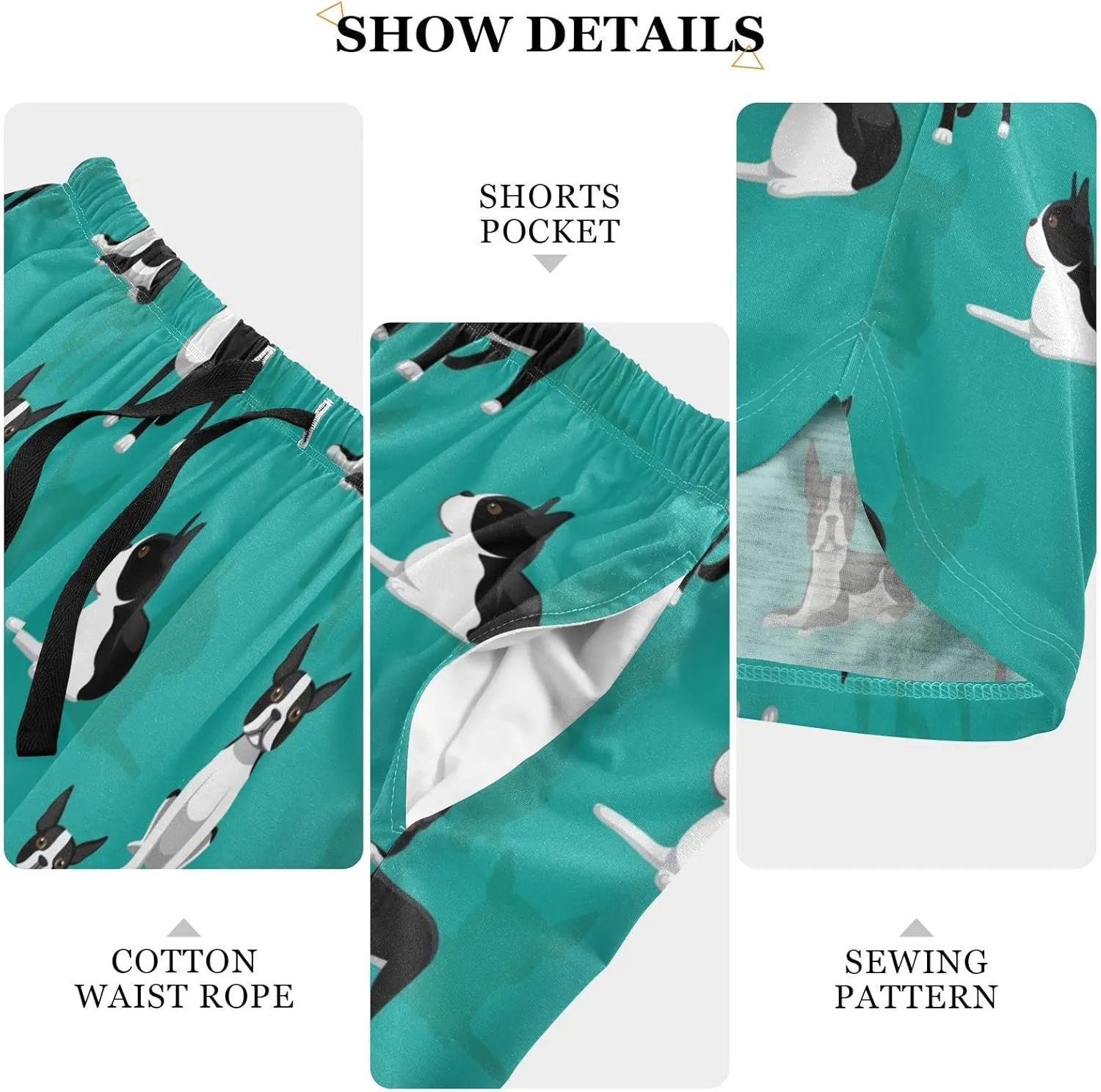 Ollabaky Women's Pajama Shorts Sleep Shorts with Pockets Pjs Bottoms Lounge Pants for Women