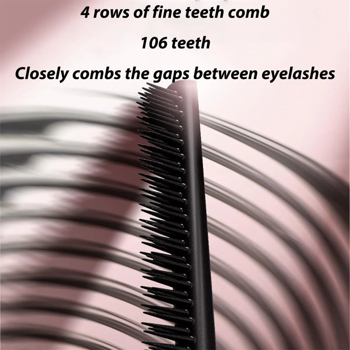 Onlymay Mascara Waterproof Mascara, Onlymay Eye Makeup, Onlymay Comb Mascara, Volumizing, Lengthening, Defining, Curling, Multiplying. Contains An Eyelash Curler (Black with clamp)