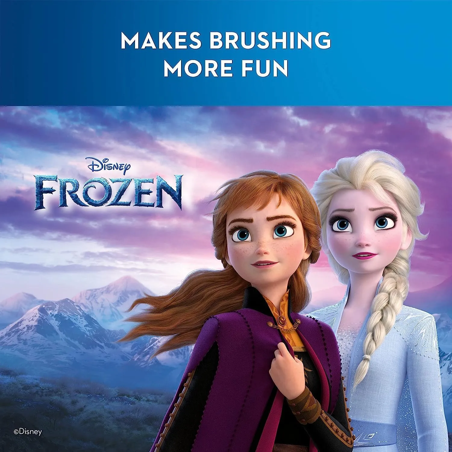 Oral-B Kids Extra Soft Replacement Brush Heads Featuring Disney's Frozen, 2 Count, Kids 3 