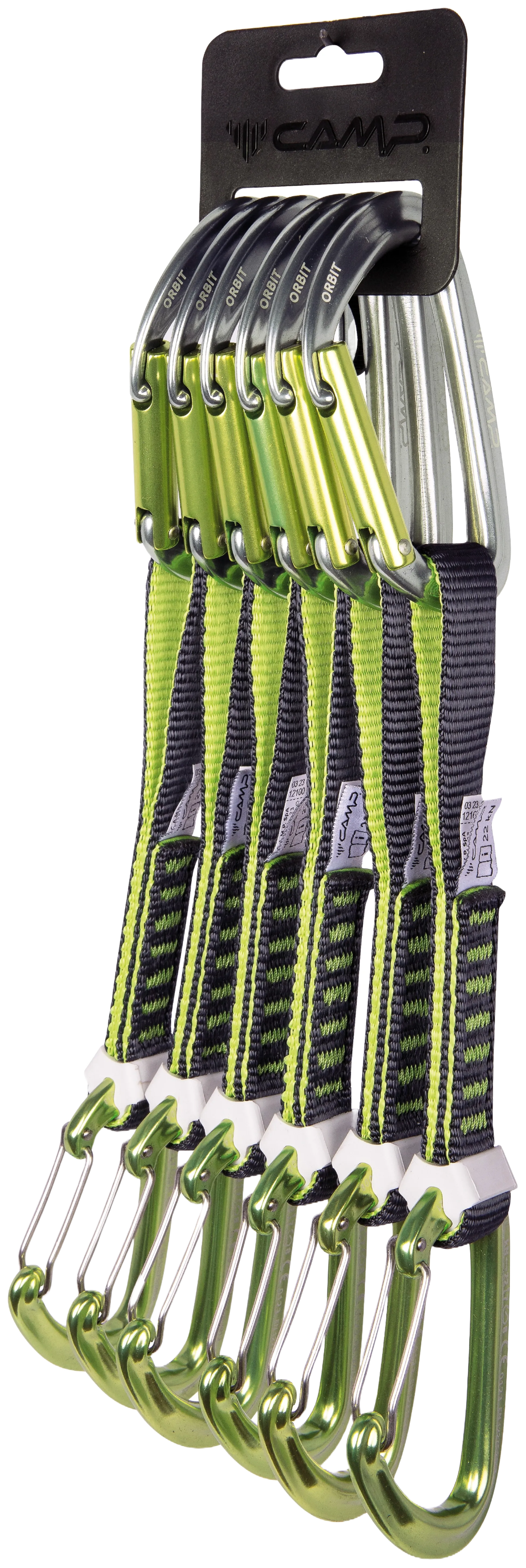 Orbit Mixed Express KS Quickdraw 6 Pack - CAMP