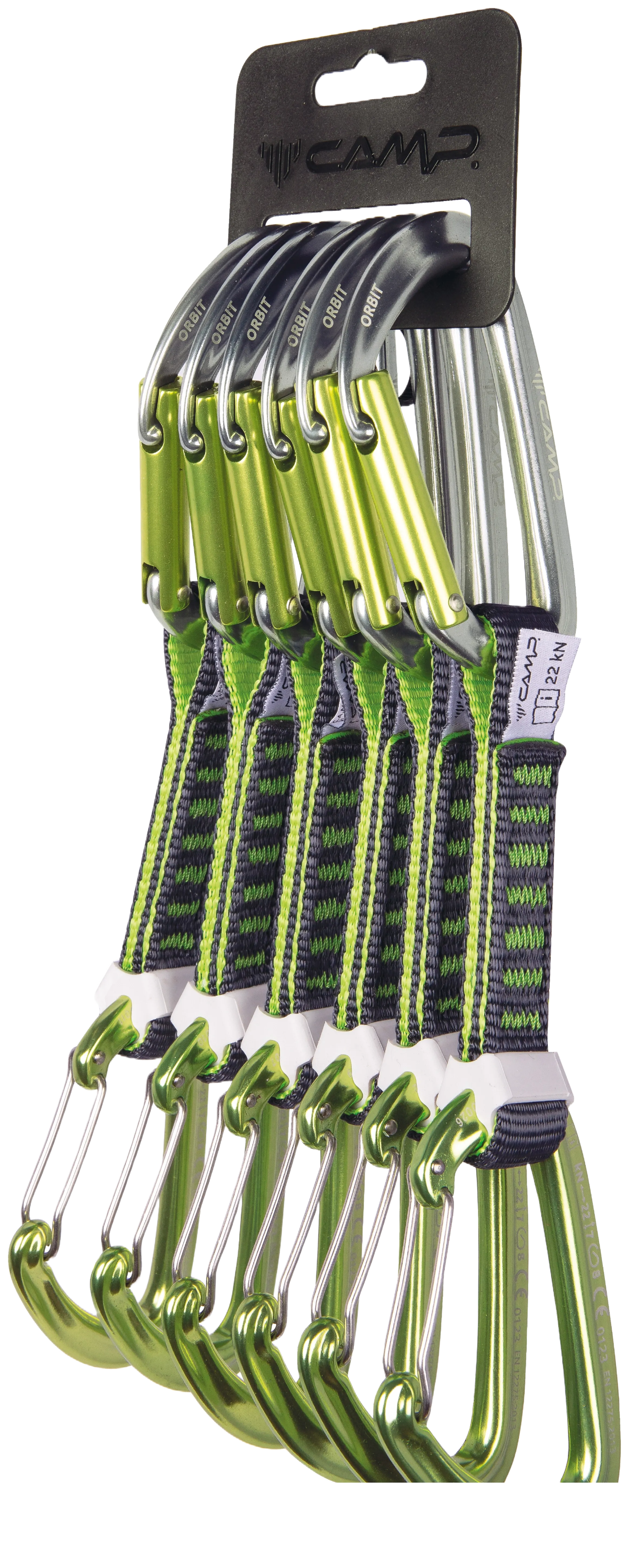 Orbit Mixed Express KS Quickdraw 6 Pack - CAMP