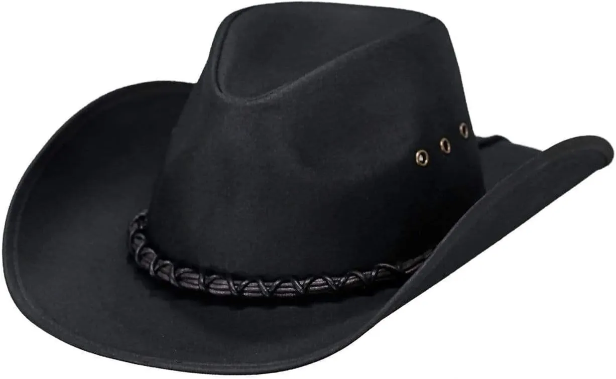 Outback Trading Company Men's 1484 Bootlegger UPF 50 Waterproof Breathable Western Cotton Oilskin Hat