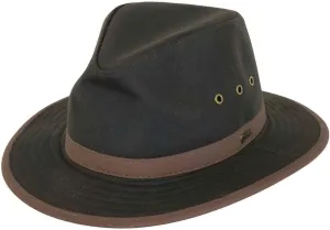 Outback Trading Company Unisex 1462 Madison River Sun-Protective Waterproof Crushable Cotton Oilskin Hat