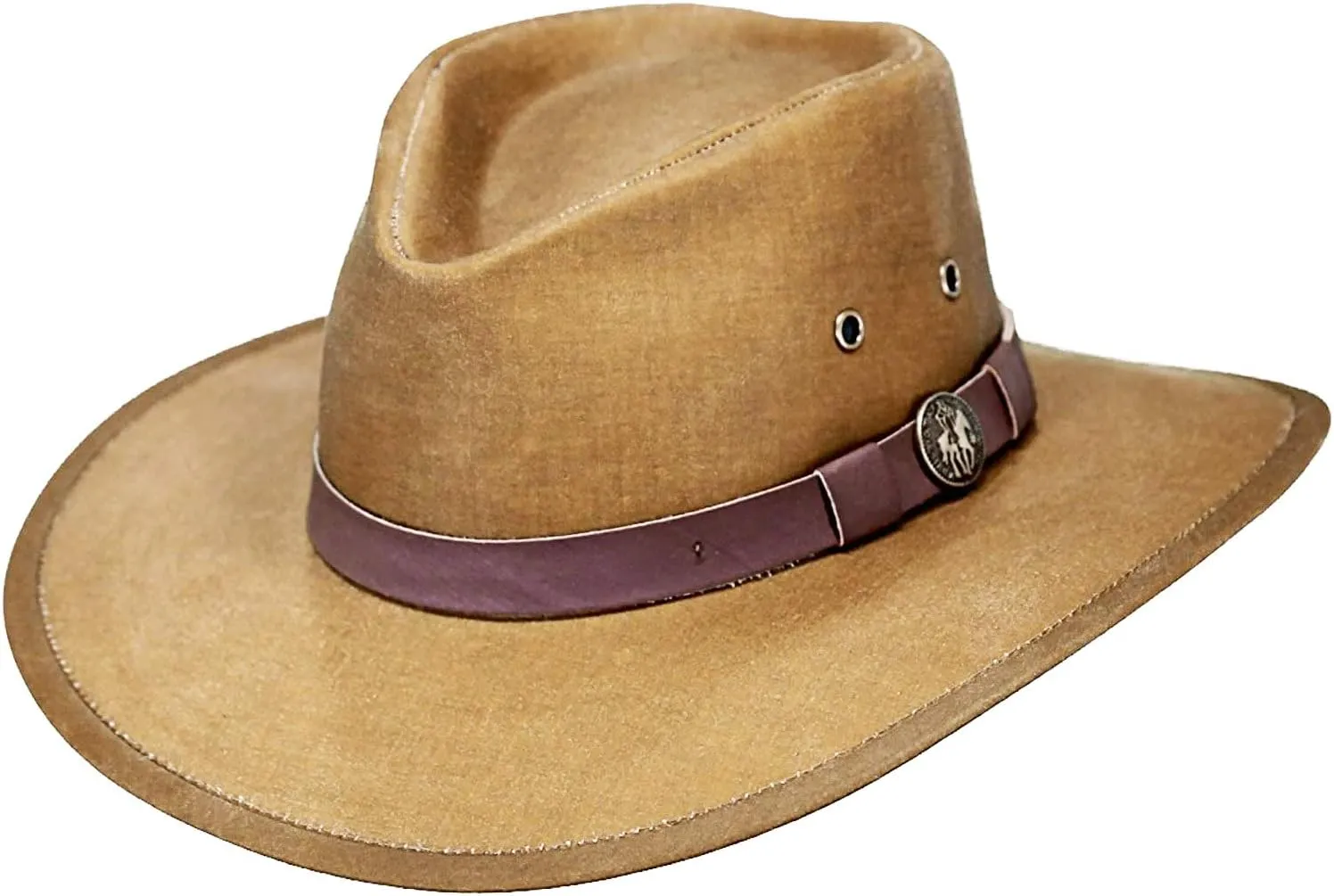 Outback Trading Company Unisex 1480 Kodiak UPF 50 Waterproof Breathable Outdoor Western Cotton Oilskin Hat
