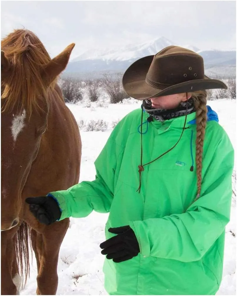 Outback Trading Company Unisex 1481 Trapper UPF 50 Waterproof Breathable Outdoor Western Cotton Oilskin Hat