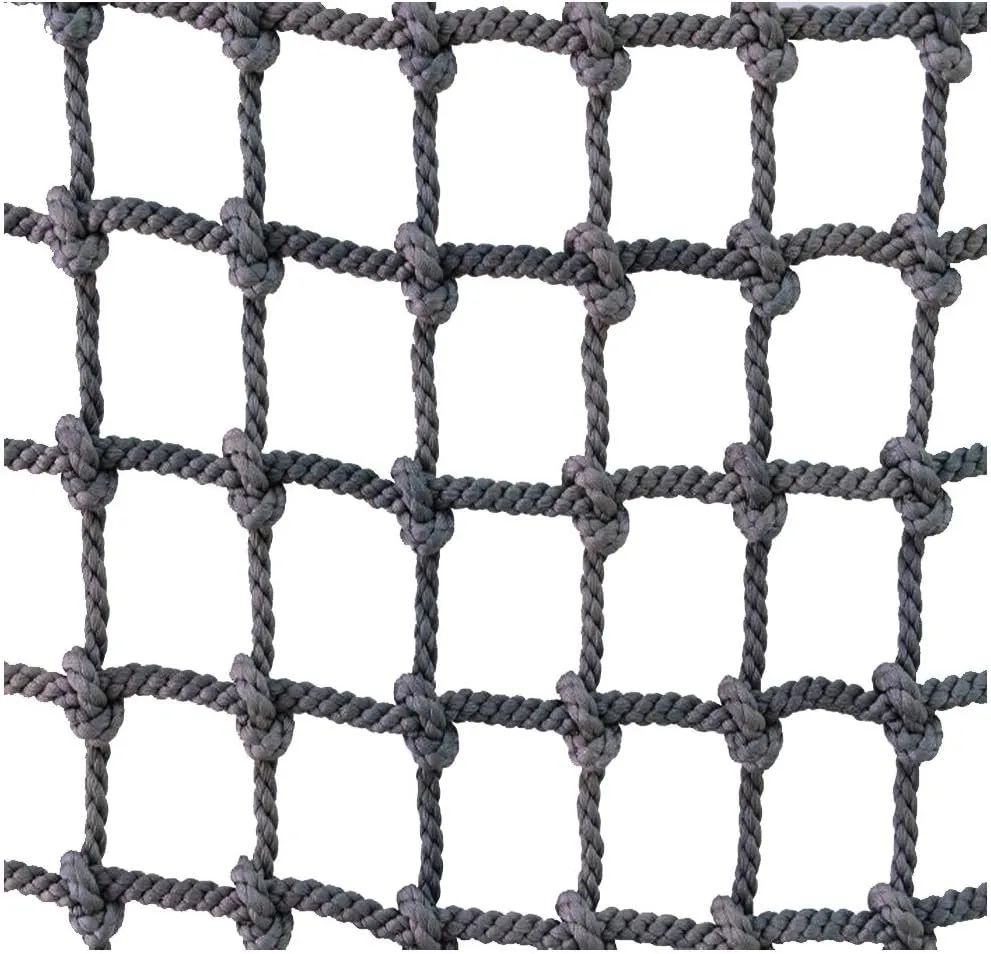 Outdoor Climbing Net for Kids and Adult,Climbing Net for Swing Set, Heavy Duty Rope Outdoor Cargo Webbing Net(10mm-12cm,1X5m/3.3X16.4ft)