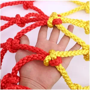 Outdoor Climbing Net for Kids and Adult,Climbing Net for Swing Set, Heavy Duty Rope Outdoor Cargo Webbing Net,Military Climbing Cargo Net(10mm-10cm,1X7m/3.3X22.97ft)
